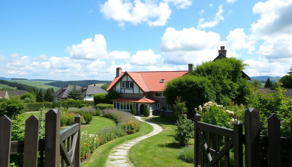 Einfamilienhaus mit Garten